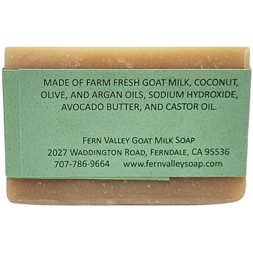 Handmade Goat Milk Shampoo Bar |  Argan Oil & Avocado Butter | Fragrance-Free